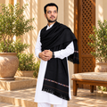 Black Shawl | 70/30 Acrylic – 3 Gauge